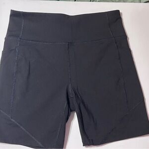 Tek Gear Women's Black Athletic Bike/Running Shorts, L, NWOT